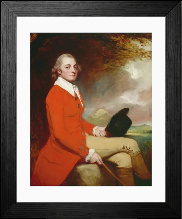 Framed Print : Thomas Grove of Ferne, Wiltshire, 1788. Creator: George Romney Framed Print : Thomas Grove of Ferne, Wiltshire, 1788. Creator: George Romney