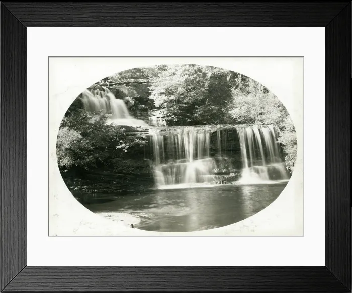 Framed Print : Waterfall, Mosman Bay. Creator: Unknown Framed Print : Waterfall, Mosman Bay. Creator: Unknown