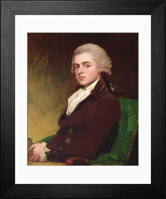 Framed Print : Colonel Clitherow, 1784. Creator: George Romney Framed Print : Colonel Clitherow, 1784. Creator: George Romney