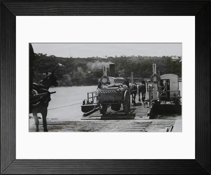 Framed Print : The Spit punt, c1910. Creator: Unknown Framed Print : The Spit punt, c1910. Creator: Unknown
