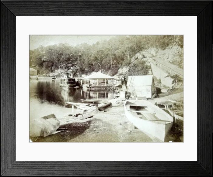 Framed Print : Mosman Bay, c1890. Creator: Unknown Framed Print : Mosman Bay, c1890. Creator: Unknown