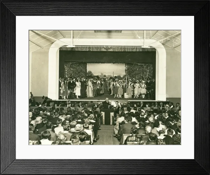 Framed Print : Mosman Musical Society performance, c1930. Creator: Unknown Framed Print : Mosman Musical Society performance, c1930. Creator: Unknown