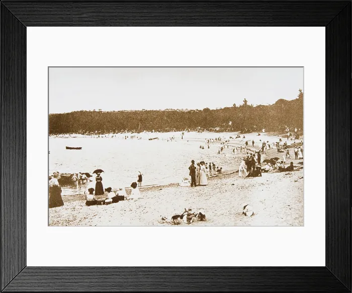 Framed Print : Hunters Beach, Balmoral, c1909. Creator: Unknown Framed Print : Hunters Beach, Balmoral, c1909. Creator: Unknown
