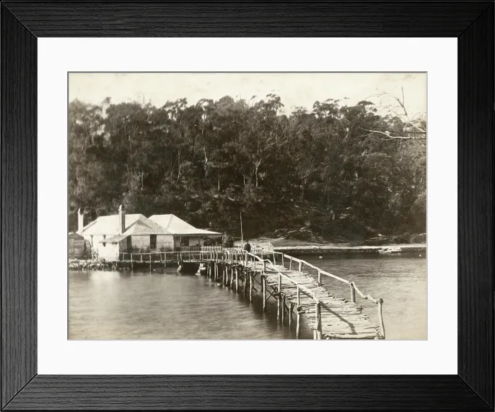 Framed Print : Mosman Bay, c1880. Creator: Unknown Framed Print : Mosman Bay, c1880. Creator: Unknown