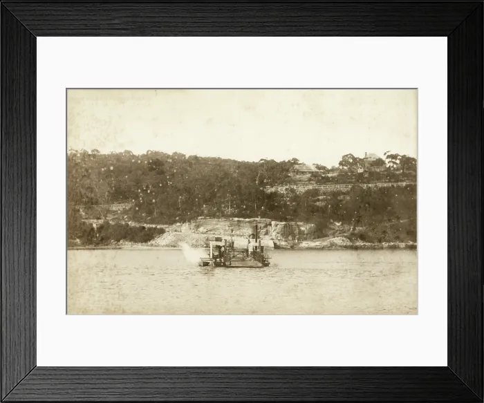 Framed Print : The Spit punt, c1910. Creator: Unknown Framed Print : The Spit punt, c1910. Creator: Unknown
