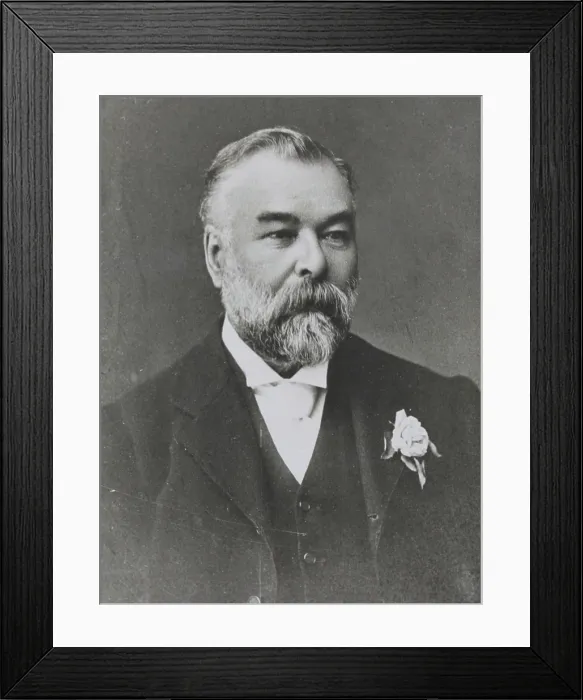 Framed Print : Charles Cowles, Mayor of Mosman, 1894-5. Creator: Unknown Framed Print : Charles Cowles, Mayor of Mosman, 1894-5. Creator: Unknown
