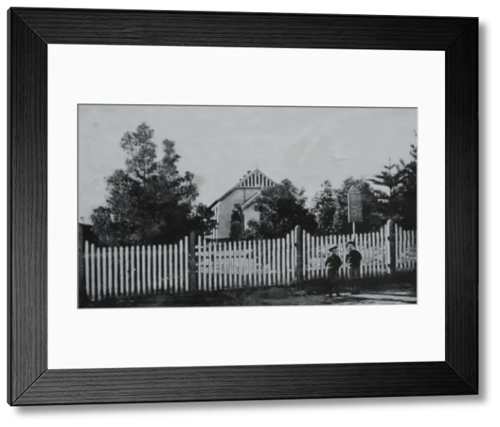 Framed Print : Mosman Presbyterian Church, 1898. Creator: Unknown Framed Print : Mosman Presbyterian Church, 1898. Creator: Unknown