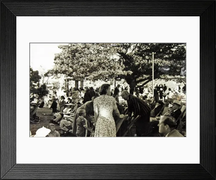 Framed Print : Concert at Balmoral, Mosman, c1930. Creator: Unknown Framed Print : Concert at Balmoral, Mosman, c1930. Creator: Unknown