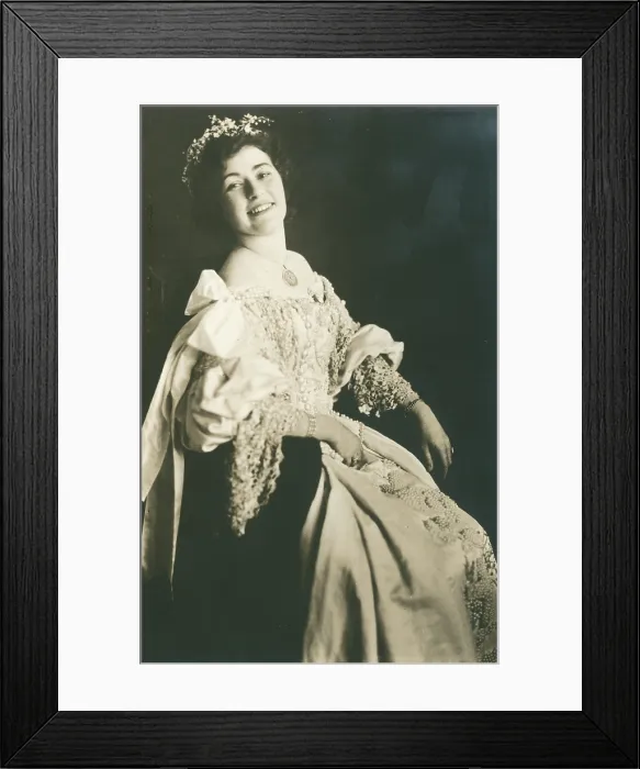 Framed Print : Dorrie Ward, Mosman Musical Society. Creator: Unknown Framed Print : Dorrie Ward, Mosman Musical Society. Creator: Unknown