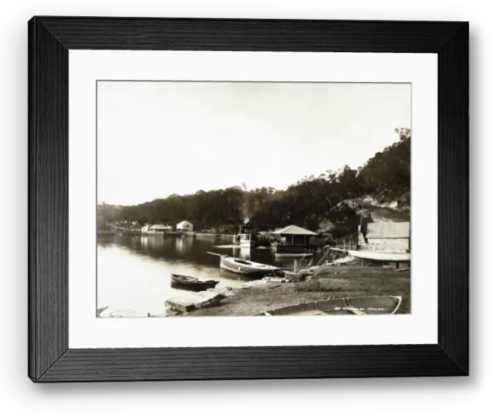 Framed Print : Mosman Bay, c1890. Creator: Unknown Framed Print : Mosman Bay, c1890. Creator: Unknown