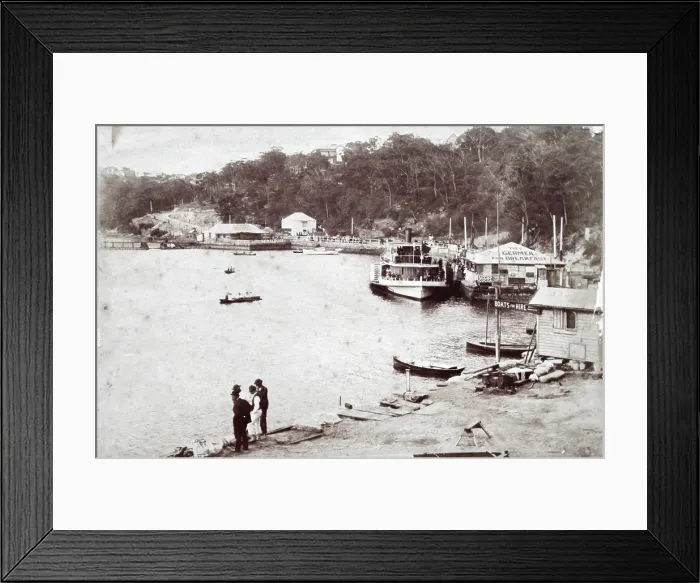Framed Print : Mosman Bay, c1890. Creator: Unknown Framed Print : Mosman Bay, c1890. Creator: Unknown