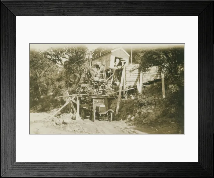 Framed Print : The Spit Hoppers. Creator: Unknown Framed Print : The Spit Hoppers. Creator: Unknown