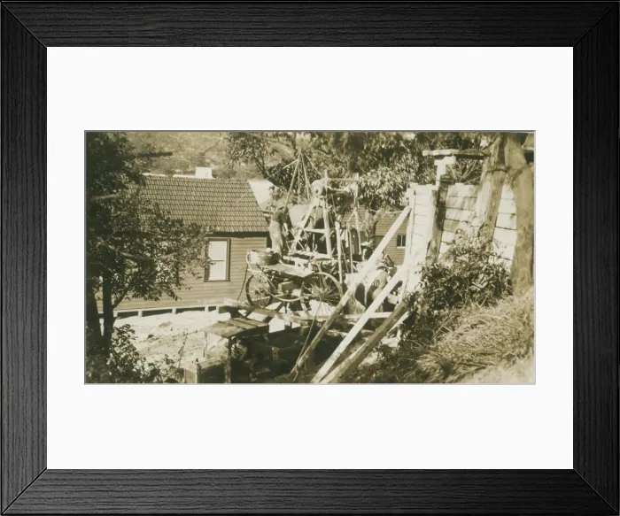 Framed Print : The Spit Hoppers. Creator: Unknown Framed Print : The Spit Hoppers. Creator: Unknown