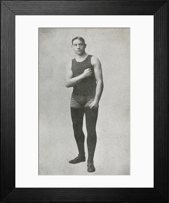 Framed Print : Dave Smith, former boxing champion and Mosman alderman, c1908. Creator: Unknown Framed Print : Dave Smith, former boxing champion and Mosman alderman, c1908. Creator: Unknown