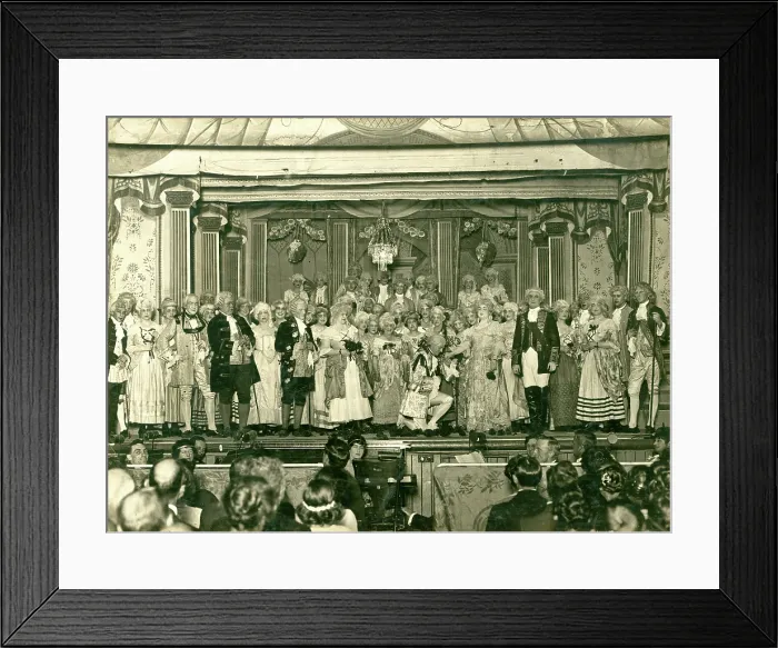 Framed Print : Mosman Musical Society production of 'Monsieur Beaucaire', 1928. Creator: Unknown Framed Print : Mosman Musical Society production of 'Monsieur Beaucaire', 1928. Creator: Unknown