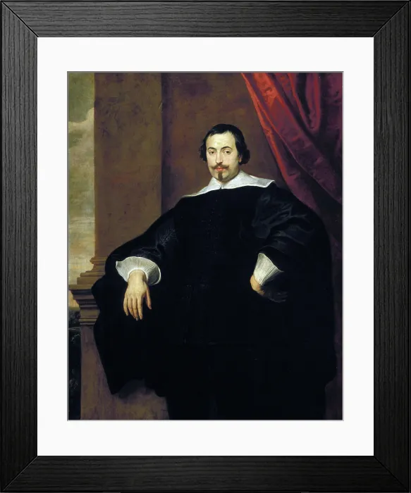 Framed Print : Portrait of a Man, between 1630 and 1640. Creator: Anthony van Dyck Framed Print : Portrait of a Man, between 1630 and 1640. Creator: Anthony van Dyck