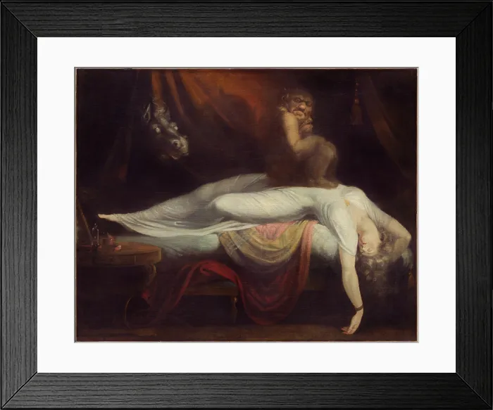 Framed Print : The Nightmare, 1781. Creator: Henry Fuseli Framed Print : The Nightmare, 1781. Creator: Henry Fuseli