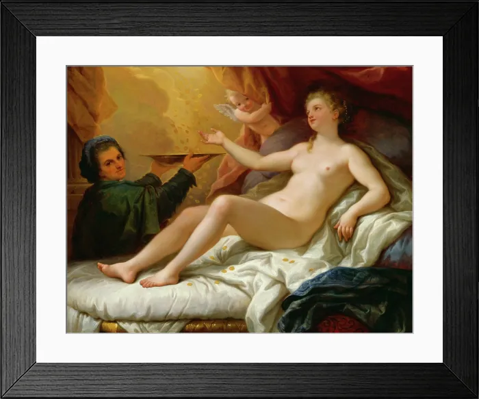 Framed Print : Danae, c.between 1705 and 1715. Creator: Paolo de Matteis. Danae, c.between 1705 and 1715. Creator: Paolo de Matteis Framed Print : Danae, c.between 1705 and 1715. Creator: Paolo de Matteis. Danae, c.between 1705 and 1715. Creator: Paolo de Matteis