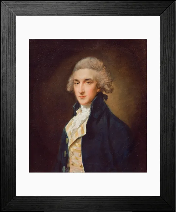 Framed Print : Sir John Edward Swinburne, 1785. Creator: Thomas Gainsborough Framed Print : Sir John Edward Swinburne, 1785. Creator: Thomas Gainsborough