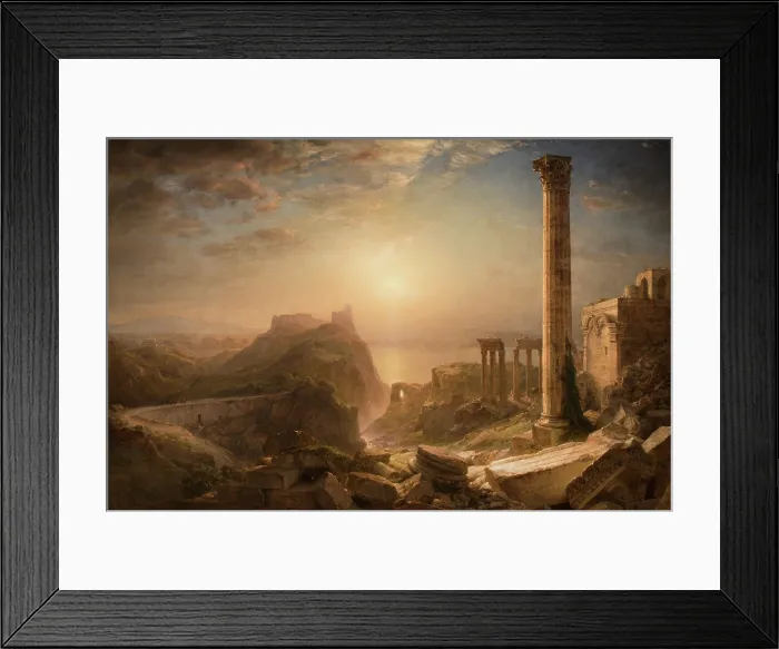 Framed Print : Syria by the Sea, 1873. Creator: Frederic Edwin Church Framed Print : Syria by the Sea, 1873. Creator: Frederic Edwin Church