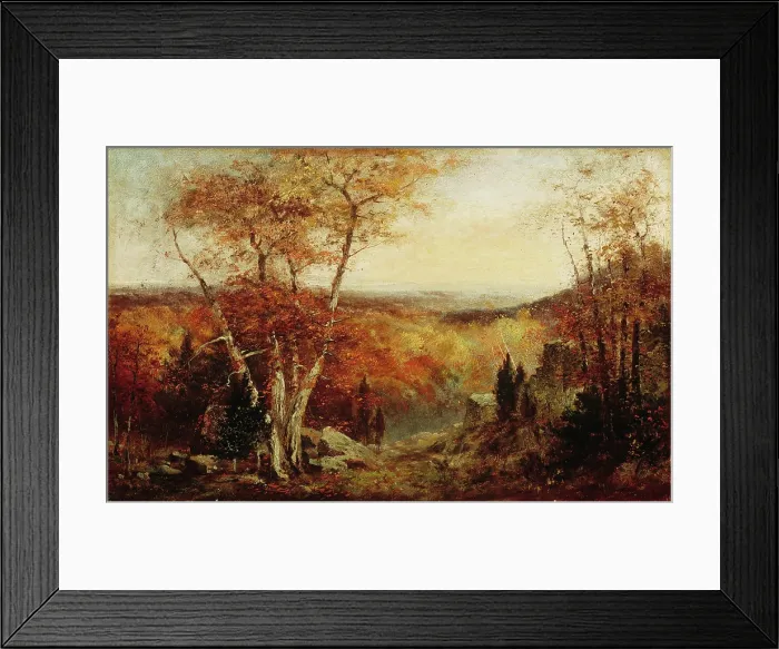 Framed Print : In the Adirondacks, 1881. Creator: Homer Dodge Martin Framed Print : In the Adirondacks, 1881. Creator: Homer Dodge Martin