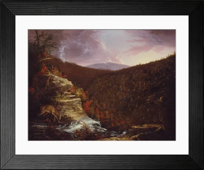 Framed Print : From the Top of Kaaterskill Falls, 1826. Creator: Thomas Cole Framed Print : From the Top of Kaaterskill Falls, 1826. Creator: Thomas Cole