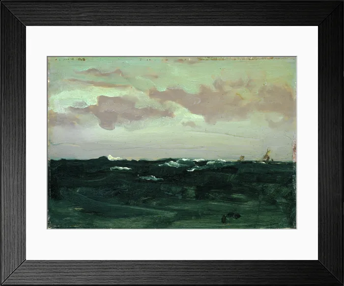 Framed Print : Violet and Blue: Among the Rollers, c1893. Creator: James Abbott McNeill Whistler Framed Print : Violet and Blue: Among the Rollers, c1893. Creator: James Abbott McNeill Whistler