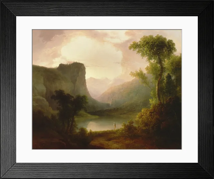 Framed Print : In Nature's Wonderland, 1835. Creator: Thomas Doughty. In Nature's Wonderland, 1835. Creator: Thomas Doughty Framed Print : In Nature's Wonderland, 1835. Creator: Thomas Doughty. In Nature's Wonderland, 1835. Creator: Thomas Doughty