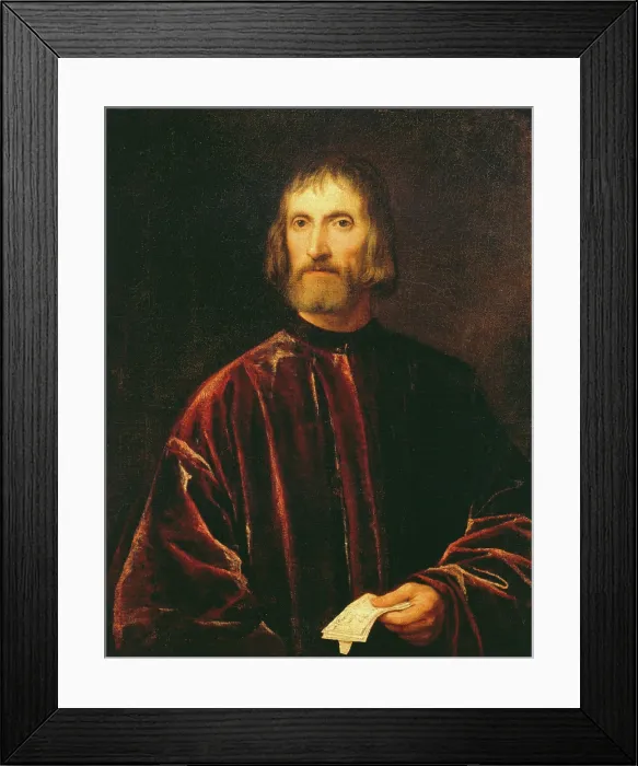 Framed Print : Andrea dei Franceschi, c1532. Creators: Titian, Andrea de Franceschi. Andrea dei Franceschi, c1532. Creators: Titian, Andrea de Franceschi Framed Print : Andrea dei Franceschi, c1532. Creators: Titian, Andrea de Franceschi. Andrea dei Franceschi, c1532. Creators: Titian, Andrea de Franceschi