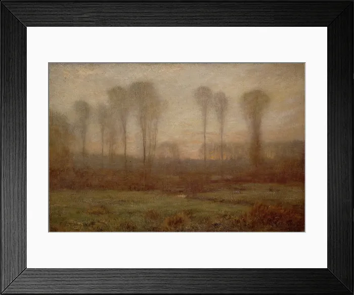 Framed Print : Before Sunrise, June, 1905. Creator: Dwight William Tryon Framed Print : Before Sunrise, June, 1905. Creator: Dwight William Tryon