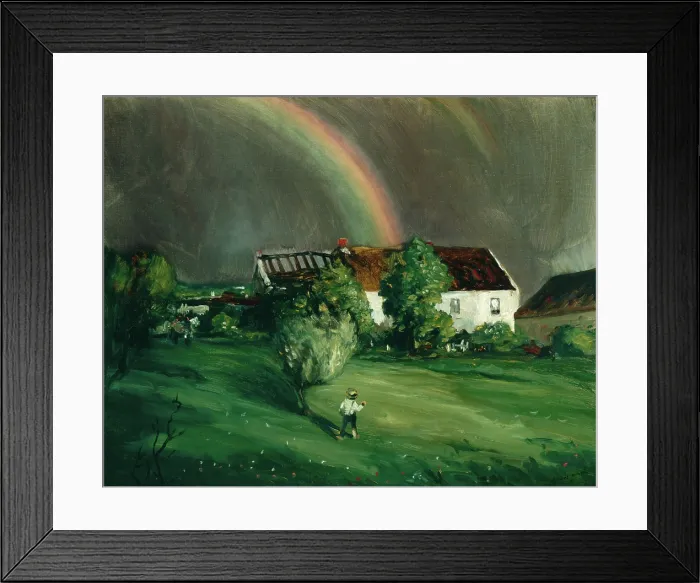 Framed Print : The Rainbow, Normandie, 1902. Creator: Robert Henri Framed Print : The Rainbow, Normandie, 1902. Creator: Robert Henri