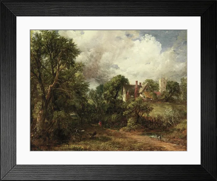 Framed Print : The Glebe Farm, 1827. Creator: John Constable Framed Print : The Glebe Farm, 1827. Creator: John Constable