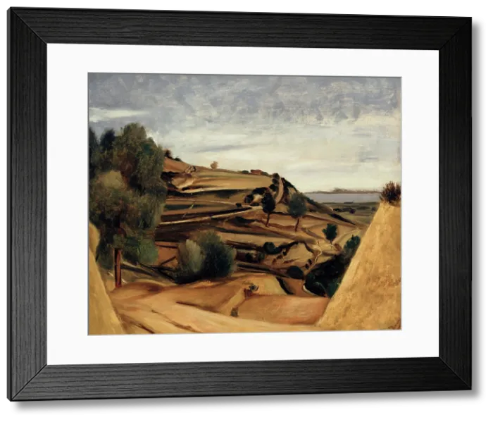 Framed Print : Bay of Ciotat, c1925. Creator: Andre Derain Framed Print : Bay of Ciotat, c1925. Creator: Andre Derain