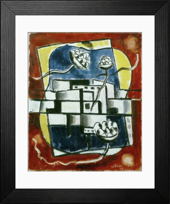 Framed Print : Landscape, 1929. Creator: Fernand Leger Framed Print : Landscape, 1929. Creator: Fernand Leger