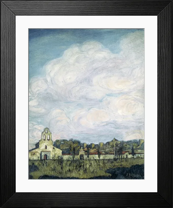 Framed Print : The Cemetery of Avila, late 19th or 20th century. Creator: Ignacio Zuloaga Framed Print : The Cemetery of Avila, late 19th or 20th century. Creator: Ignacio Zuloaga