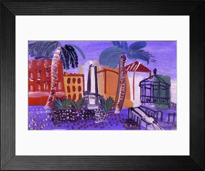 Framed Print : Nice, c1910-1950. Creator: Raoul Dufy Framed Print : Nice, c1910-1950. Creator: Raoul Dufy