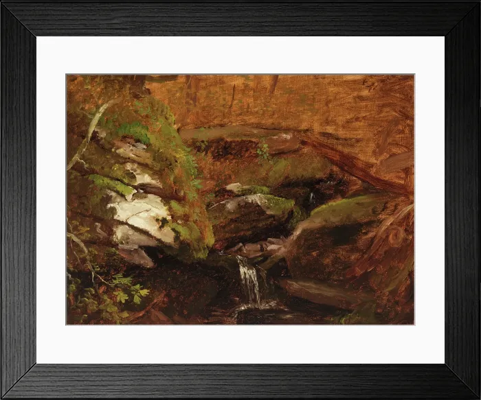 Framed Print : Landscape, between 1840 and 1845. Creator: Thomas Cole Framed Print : Landscape, between 1840 and 1845. Creator: Thomas Cole