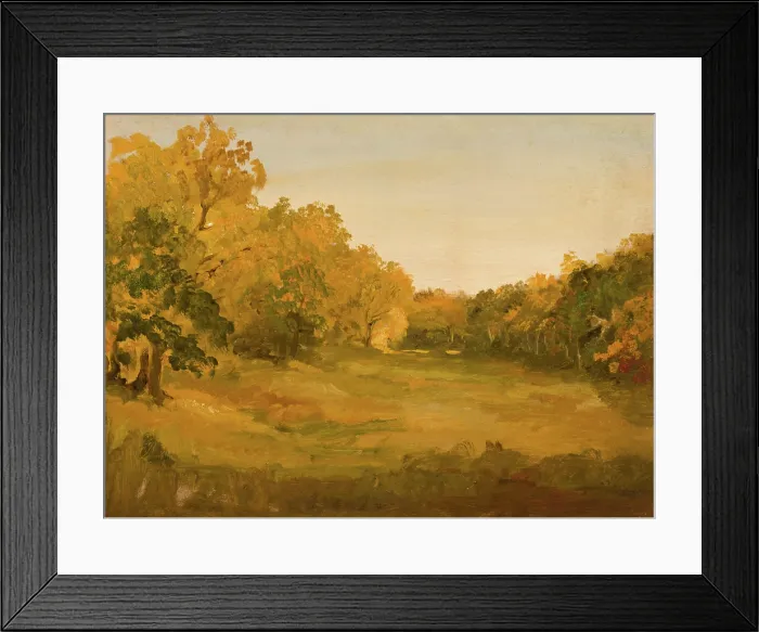 Framed Print : Landscape, between 1840 and 1845. Creator: Thomas Cole Framed Print : Landscape, between 1840 and 1845. Creator: Thomas Cole
