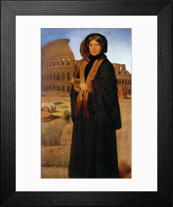 Framed Print : Mrs. William Page, between 1860 and 1861. Creator: William Page Framed Print : Mrs. William Page, between 1860 and 1861. Creator: William Page