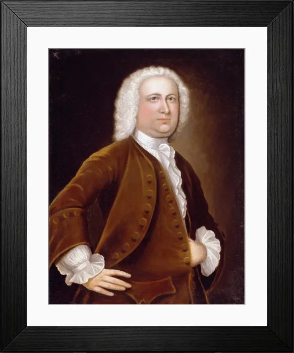 Framed Print : James Pitts, between 1750 and 1754. Creator: Joseph Badger Framed Print : James Pitts, between 1750 and 1754. Creator: Joseph Badger