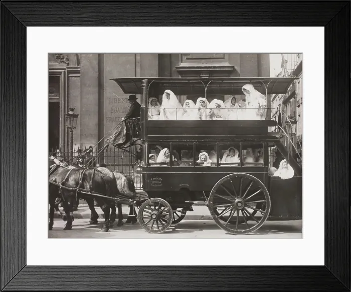 Framed Print : First Communion, 1900. Creator: Anon Framed Print : First Communion, 1900. Creator: Anon