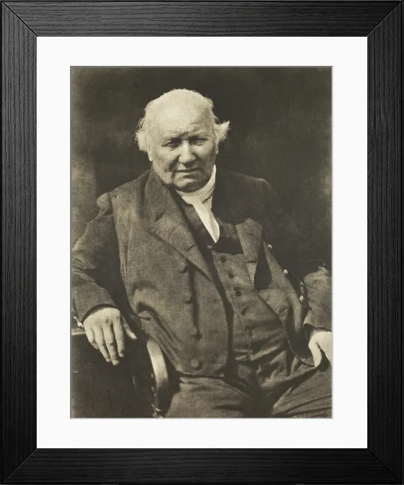 Framed Print : Principal Haldane, between 1843 and 1847; from Camera Work, January 1912. Creator: James Craig Annan Framed Print : Principal Haldane, between 1843 and 1847; from Camera Work, January 1912. Creator: James Craig Annan