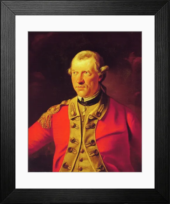 Framed Print : Henry Gladwin, 18th century. Creator: John Hall Framed Print : Henry Gladwin, 18th century. Creator: John Hall