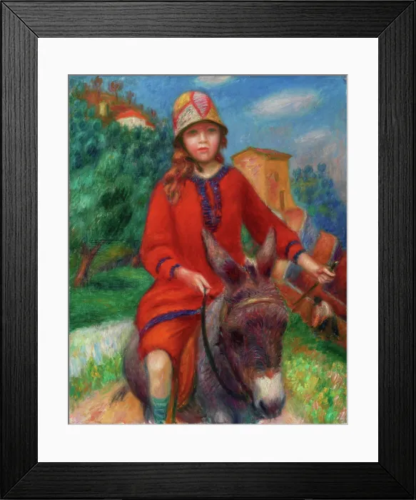Framed Print : The Promenade, 1927. Creator: William James Glackens Framed Print : The Promenade, 1927. Creator: William James Glackens