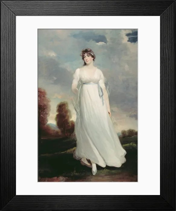 Framed Print : Mrs. Dottin, between 1803 and 1804. Creator: John Hoppner Framed Print : Mrs. Dottin, between 1803 and 1804. Creator: John Hoppner
