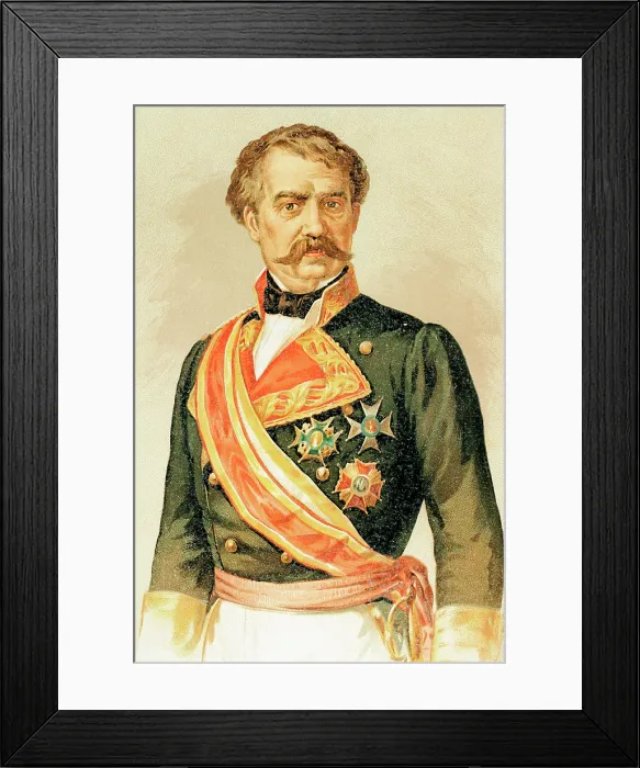 Framed Print : Agustin Nogueras Pitarque, (1786-1857), Spanish military officer and politician, 1890. Creator: Unknown Framed Print : Agustin Nogueras Pitarque, (1786-1857), Spanish military officer and politician, 1890. Creator: Unknown