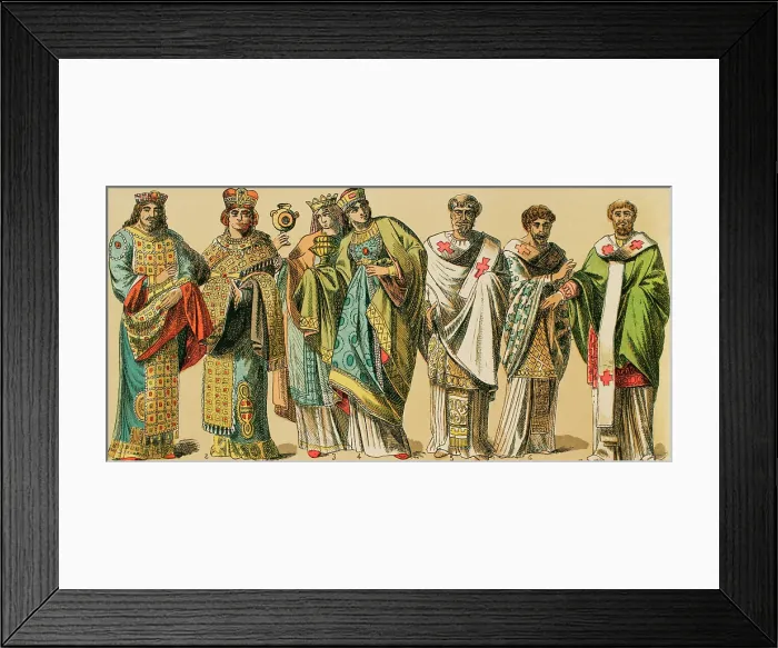 Framed Print : Byzantines, 1000-1200, (1884). Creator: Unknown Framed Print : Byzantines, 1000-1200, (1884). Creator: Unknown