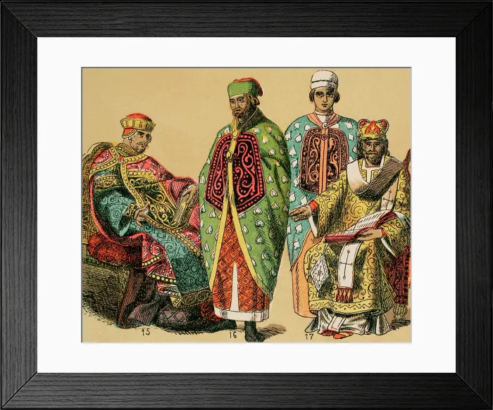 Framed Print : Byzantines, 1000-1200, (1884). Creator: Unknown Framed Print : Byzantines, 1000-1200, (1884). Creator: Unknown