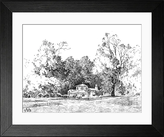 Framed Print : Belvoir Castle: the Dairy, 1890. Creator: Unknown Framed Print : Belvoir Castle: the Dairy, 1890. Creator: Unknown