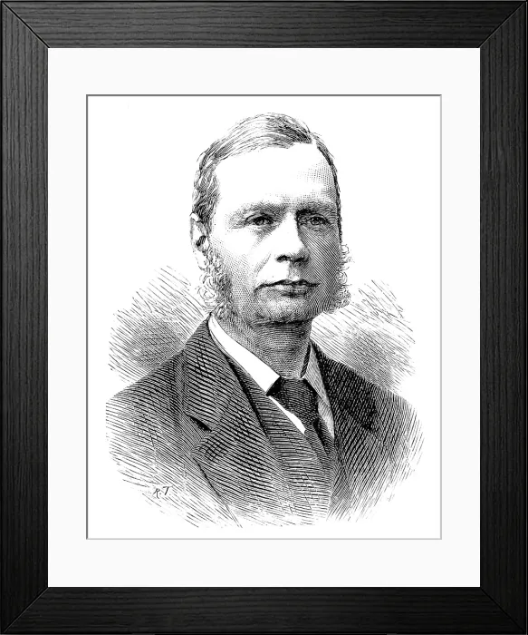 Framed Print : The new judge, Mr. J. C. Lawrance, Q.C. M.P. 1890. Creator: Unknown Framed Print : The new judge, Mr. J. C. Lawrance, Q.C. M.P. 1890. Creator: Unknown